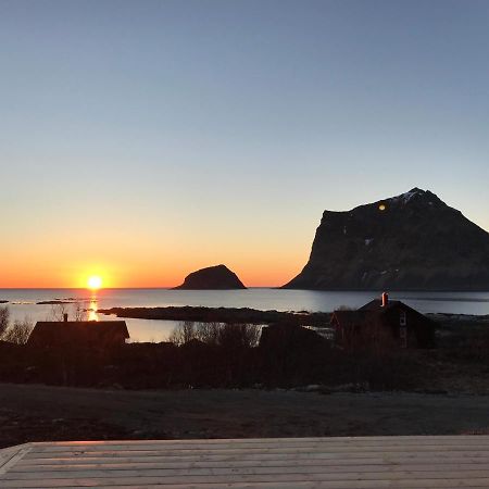 Cabin Panorama Lofoten With Jacuzzi Magic View Offersoya Exterior foto
