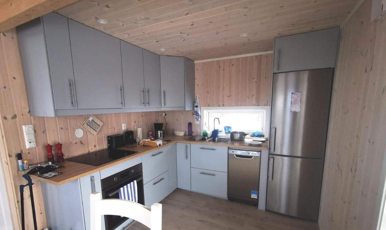 Cabin Panorama Lofoten With Jacuzzi Magic View Offersoya Exterior foto