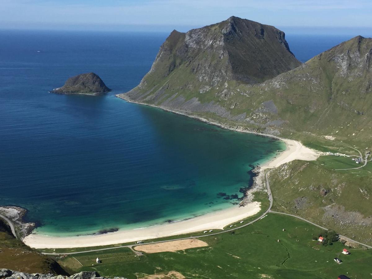 Cabin Panorama Lofoten With Jacuzzi Magic View Offersoya Exterior foto
