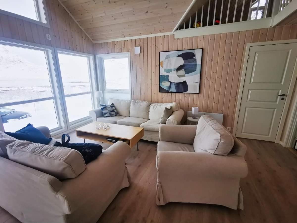 Cabin Panorama Lofoten With Jacuzzi Magic View Offersoya Exterior foto