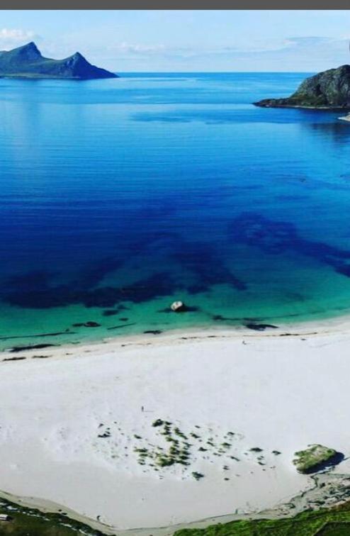 Cabin Panorama Lofoten With Jacuzzi Magic View Offersoya Exterior foto