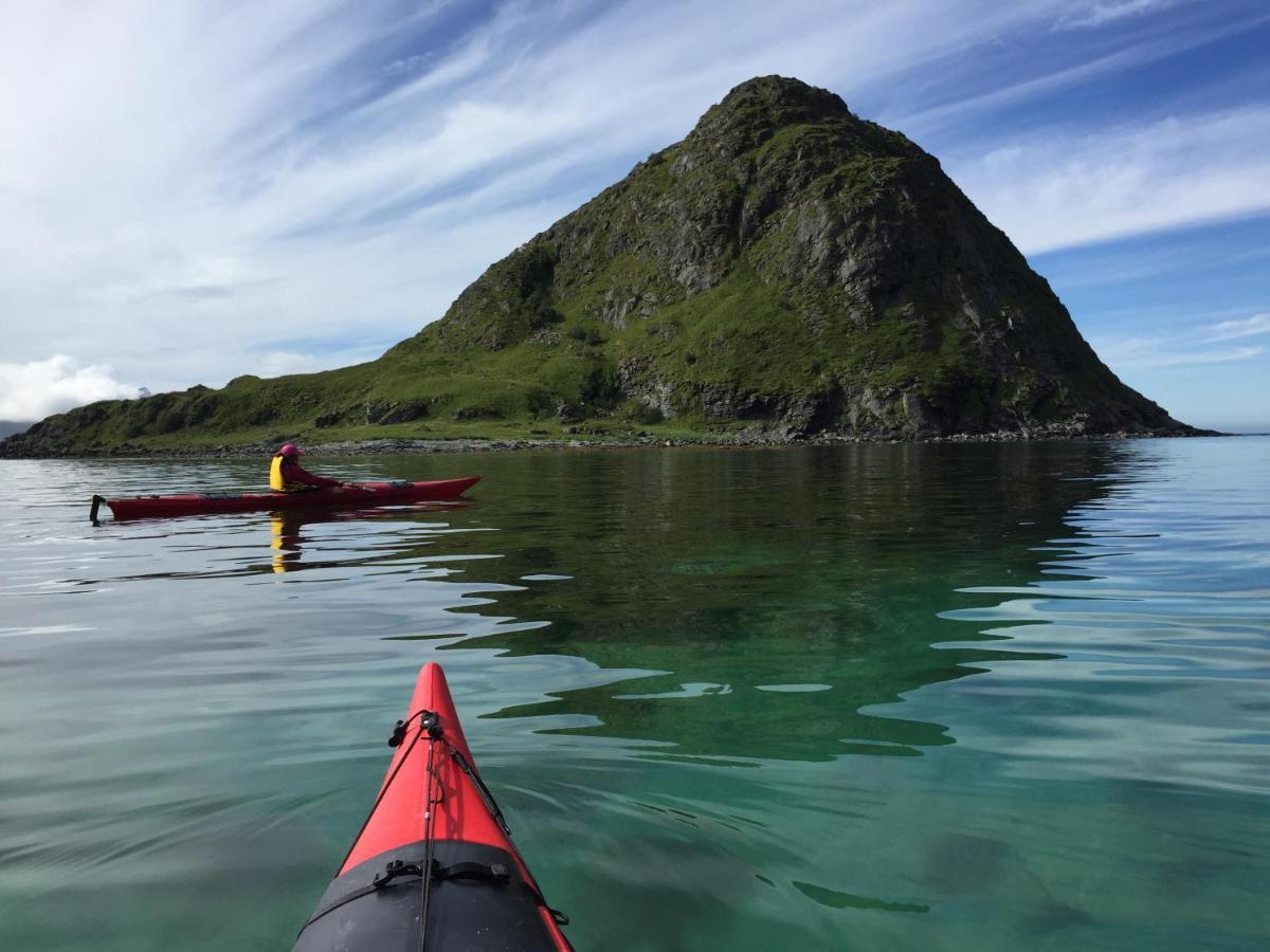 Cabin Panorama Lofoten With Jacuzzi Magic View Offersoya Exterior foto